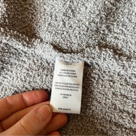 Thread and Supply One Size Open Front Sweater Cardigan Pockets Long Line - Picture 4 of 7